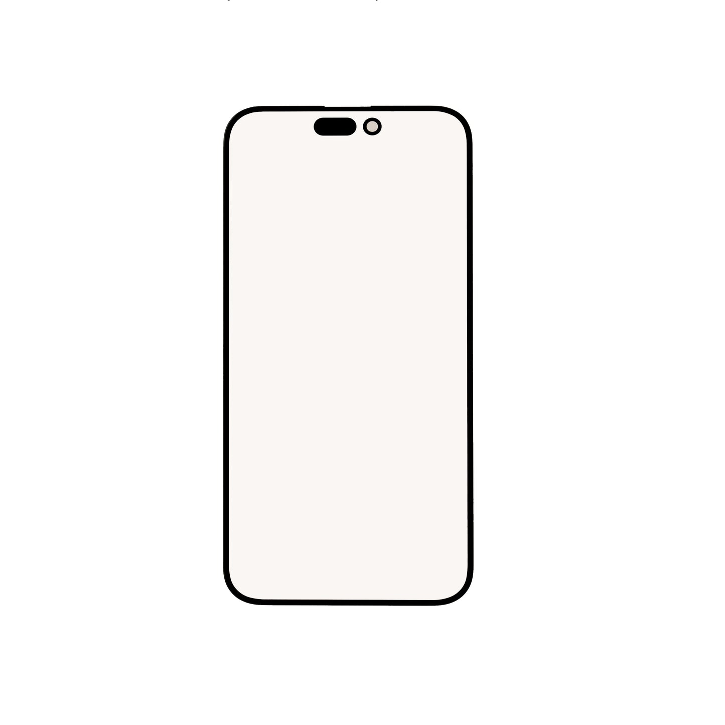 MaxFixin Wrinkle Free OCA Front Glass for iPhone
